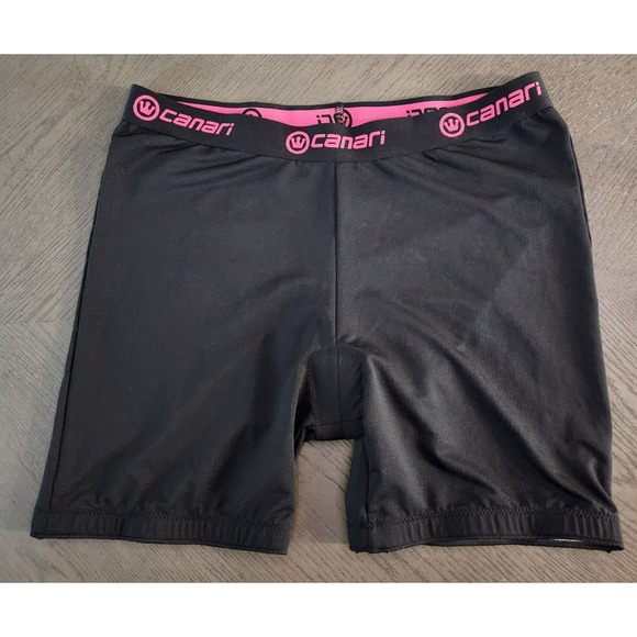 Canari Cycling Padded Shorts Size L - Picture 1 of 4